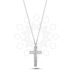 925 Sterling Silver Christian Pendant Necklace