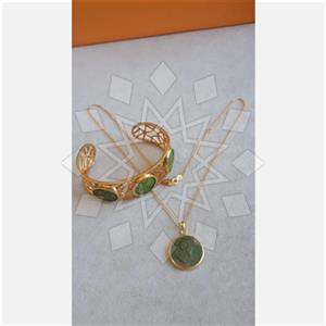 925 Sterling Silver Coin Bracelet Necklace Sets