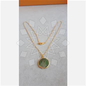 925 Sterling Silver Coin Pendant Necklace