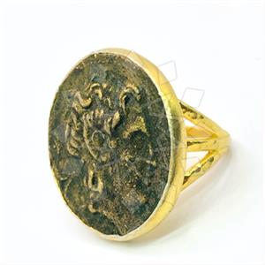 925 Sterling Silver Coin Unique Rings