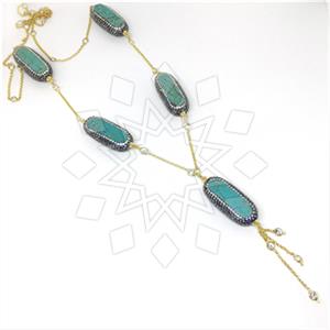 925 Sterling Silver Designer  Statement Necklace