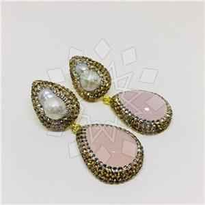 925 Sterling Silver Double Drop Earrings