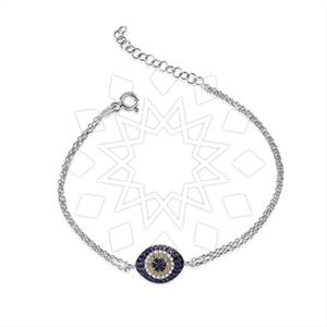925 Sterling Silver Evil Eye Classic Bracelets