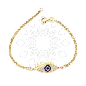 925 Sterling Silver Evil Eye Classic Bracelets