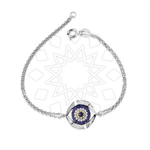 925 Sterling Silver Evil Eye Classic Bracelets