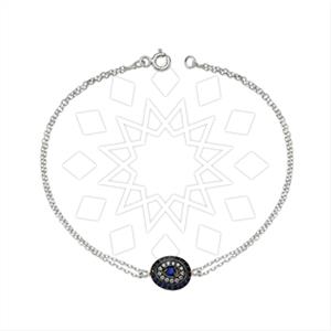 925 Sterling Silver Evil Eye Classic Bracelets