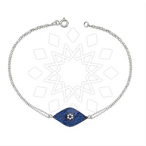 925 Sterling Silver Evil Eye Classic Bracelets