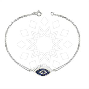 925 Sterling Silver Evil Eye Classic Bracelets