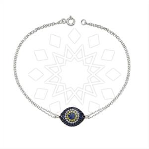 925 Sterling Silver Evil Eye Classic Bracelets