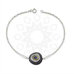 925 Sterling Silver Evil Eye Classic Bracelets