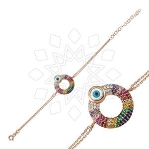 925 Sterling Silver Evil Eye Classic Bracelets