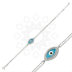 925 Sterling Silver Evil Eye Classic Bracelets