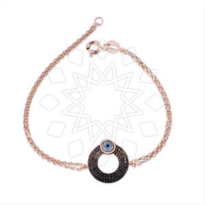 925 Sterling Silver Evil Eye Geometric Classic Bracelets