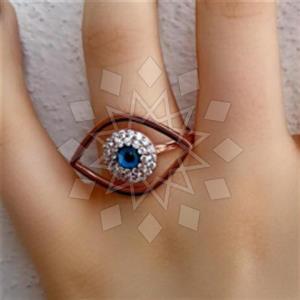 925 Sterling Silver Evil Eye Multi Gemstone Rings