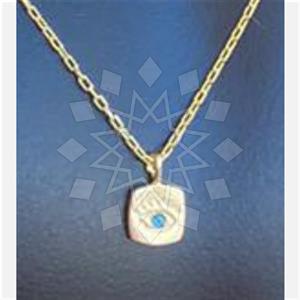 925 Sterling Silver Evil Eye Pendant Necklace