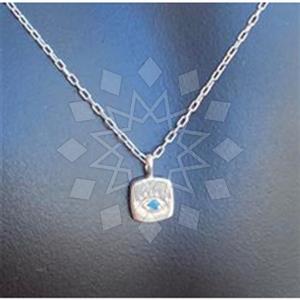 925 Sterling Silver Evil Eye Pendant Necklace