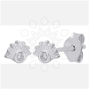 925 Sterling Silver Evil Eye Stud Earrings