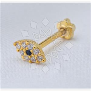 925 Sterling Silver Evil Eye Stud Earrings