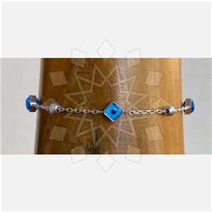 Beaded Thin Threaded Rakhi For Brother Raksha Bandhan By Sparkling Aura