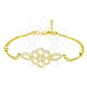 925 Sterling Silver Flower Classic Bracelets