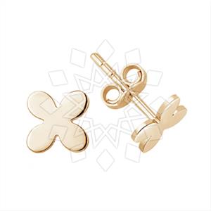 925 Sterling Silver Flower Minimal Dainty Stud Earrings