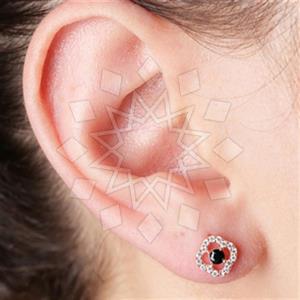 925 Sterling Silver Flower Minimal Dainty Stud Earrings