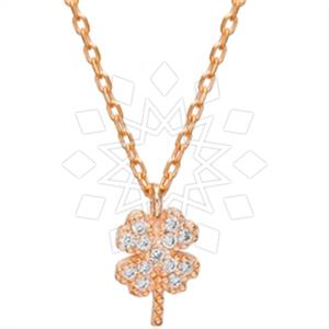 925 Sterling Silver Flower Pendant Necklace