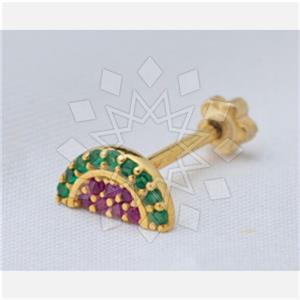 925 Sterling Silver Flower Stud Earrings