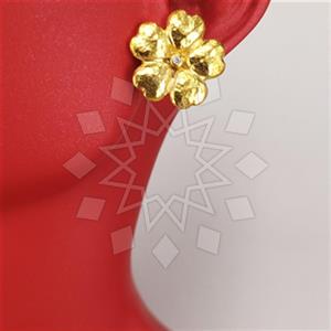 925 Sterling Silver Flower Stud Earrings