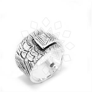 925 Sterling Silver Full Metal  Bands Rings