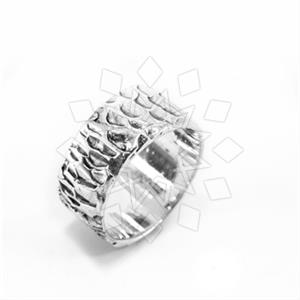 925 Sterling Silver Full Metal  Bands Rings