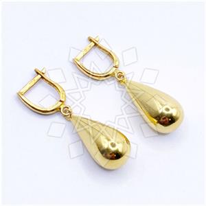 925 Sterling Silver Full Metal  Dangle Earrings