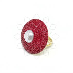 925 Sterling Silver Gem and Crystals Gemstone Rings