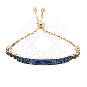 925 Sterling Silver Geometric Adjustable Bracelet