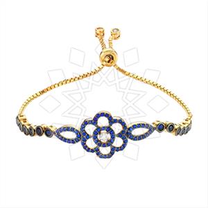 925 Sterling Silver Geometric Adjustable Bracelet