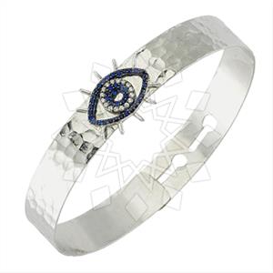 925 Sterling Silver Geometric Bangle Bracelets