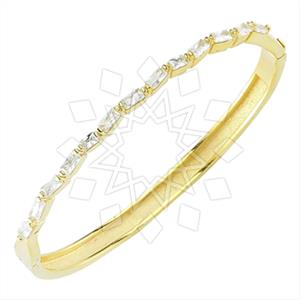 925 Sterling Silver Geometric Bangle Bracelets