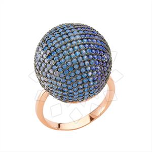 925 Sterling Silver Geometric Cocktail Rings