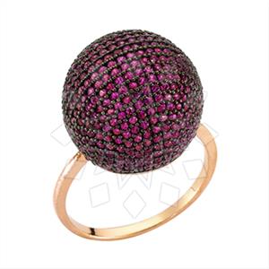 925 Sterling Silver Geometric Cocktail Rings