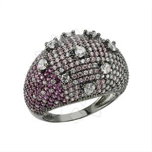 925 Sterling Silver Geometric Cocktail Rings