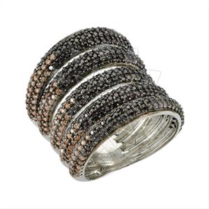 925 Sterling Silver Geometric Cocktail Rings