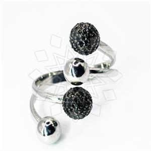 925 Sterling Silver Geometric Cocktail Rings