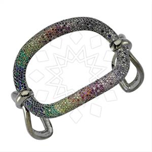 925 Sterling Silver Geometric Cuff Bracelets