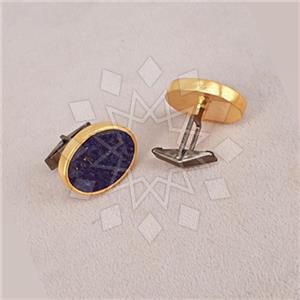 925 Sterling Silver Geometric Cufflink