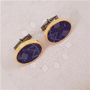 925 Sterling Silver Geometric Cufflink