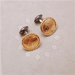 925 Sterling Silver Geometric Cufflink