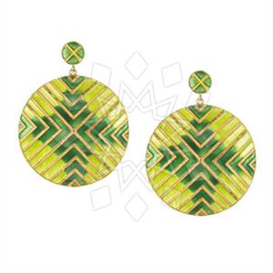 925 Sterling Silver Geometric Dangle Earrings