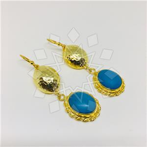 925 Sterling Silver Geometric Dangle Earrings