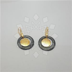 925 Sterling Silver Geometric Dangle Earrings