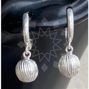 925 Sterling Silver Geometric Dangle Earrings